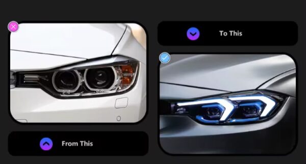Farol Led BMW