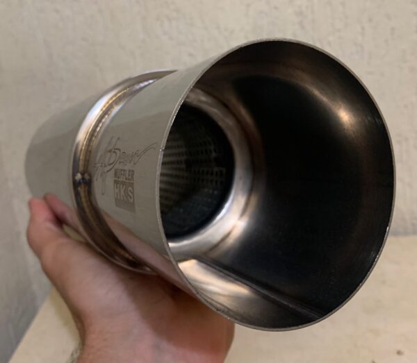 Abafador Esportivo Inox HKS 3,5”