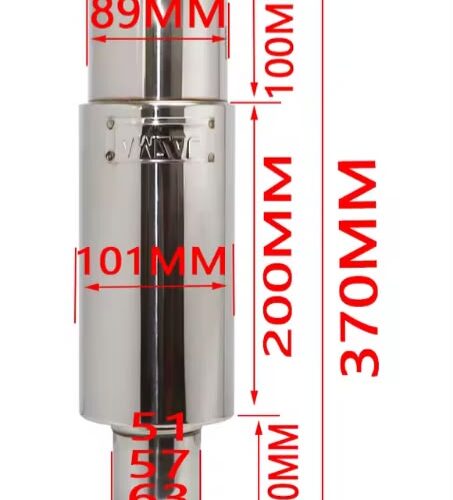 Abafador Esportivo Inox HKS 3,5”