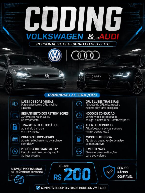 Codificação Volkswagen e Audi